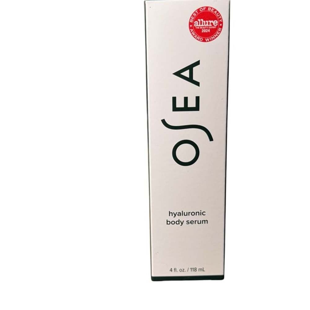 OSEA Hyaluronic Body Serum glass bottle full size 4 ounces new in box